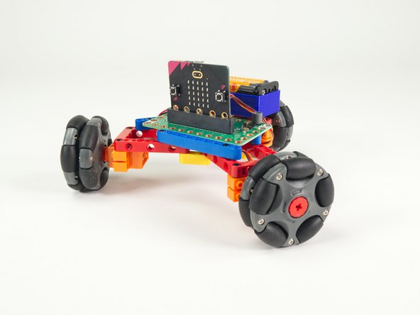 Check out a variation of this project with 3 wheels instead: Omni Wheel Rover (3 Wheels)