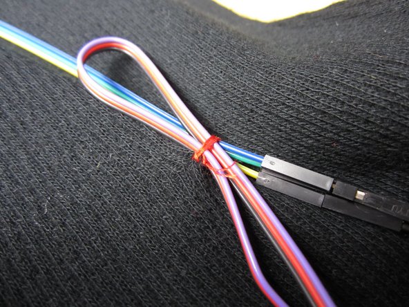 When you hook things up make sure you connect the Purple Signal wire to A5, and then the Positive and Negative. This can get slightly confusing if you're using different colored extension cables.