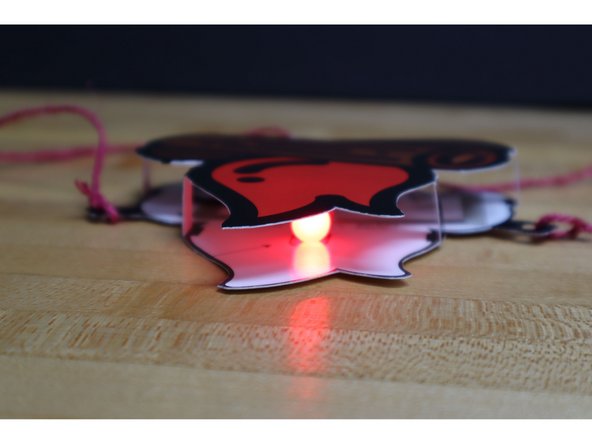 The &quot;legs&quot; of the top part of the campfire let it sit above the bottom part of the campfire so our LED has some room to glow.