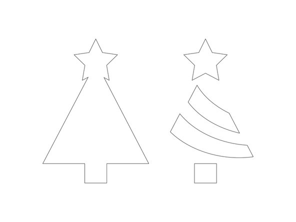 Print the PDF template pages and then use them to cut out felt pieces for your project.