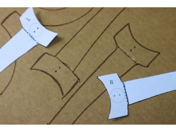 Mark the fold lines as well.