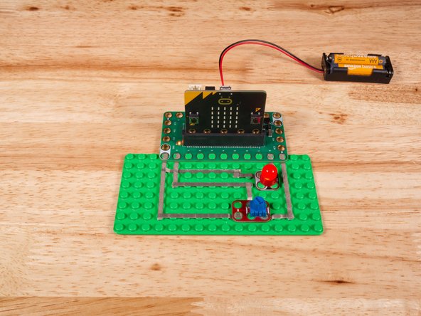 See the photos to show how this works. It's a technique we'll use for certain projects. It can also be used when you're tight on space for tape paths.