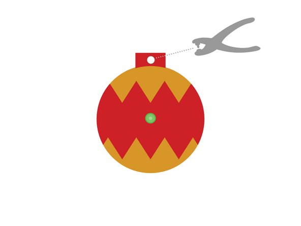 If you're going to hang your ornament you have a few options.