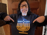 DIY Light-Up Menorah Sweater
