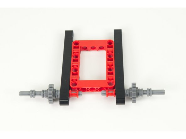 Add a half-size bushing, then the gear, then another half-size bushing. Press them all together tight.