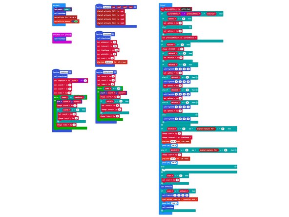 Connect a USB cable to the micro:bit and then plug it into your computer.