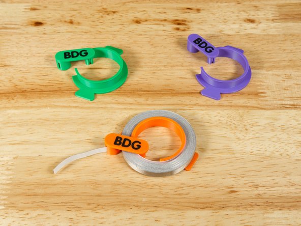 If you do get our Sampler Pack there's a good chance it will come with a tape roll holder! And if not, you can now print your own.