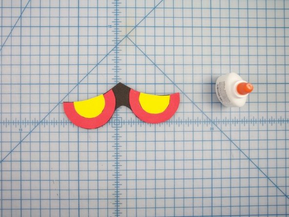 Glue the shapes together.