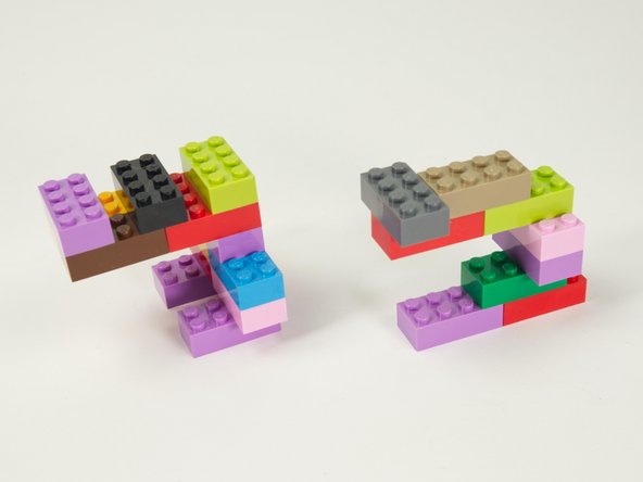 You can build other objects to lift. Here are some LEGO bricks we used to build some objects.