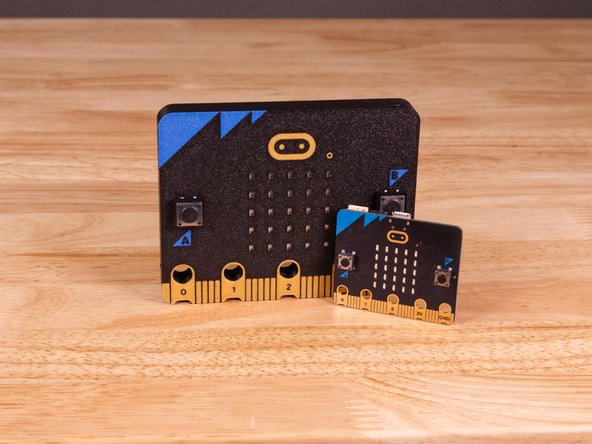 Your 3D Printed (Large) Micro:Bit is now complete!