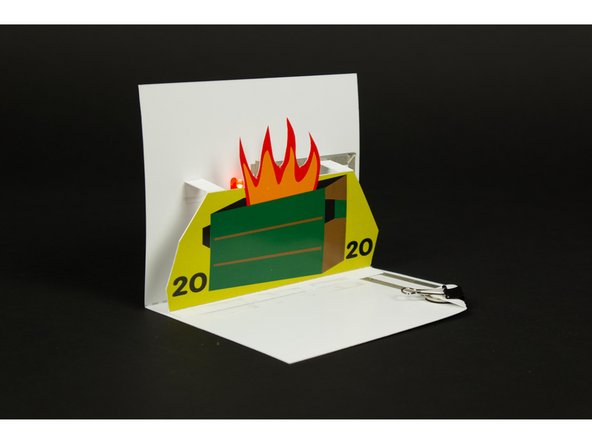 Give your card to someone or keep it for yourself. If you ever want to be reminded how terrible 2020 was, just display it and be sad. :(