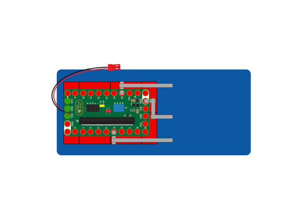 With our Maker Tape in place we can add the Bit Board.