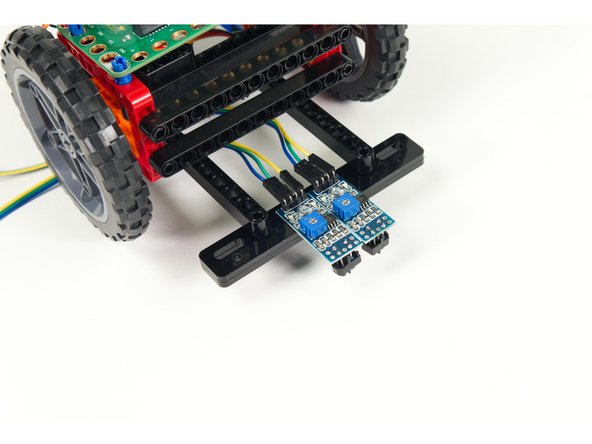 Make sure the sensors are pointing down.