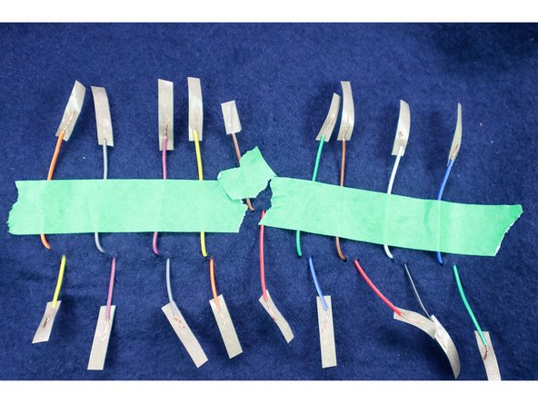 Strip the ends of each wire.