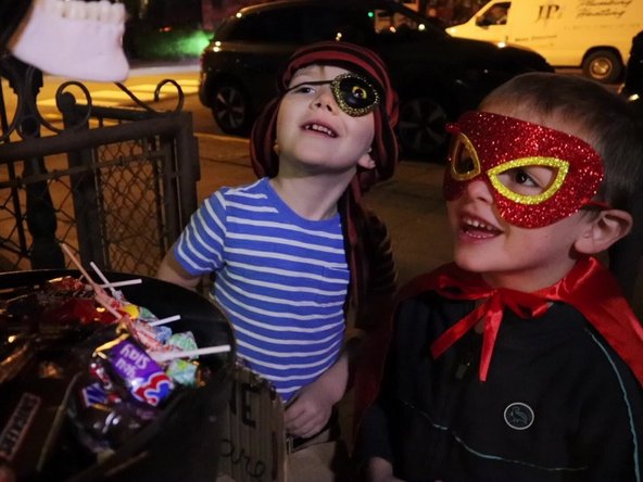 You're ready to scare! Whether your skull is a comedian or a villain, we hope you enjoy pranking your trick-or-treaters on Halloween!