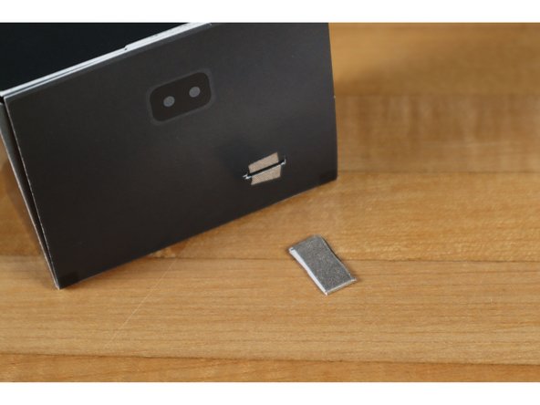 Once you have your circuit built you can fold it together.