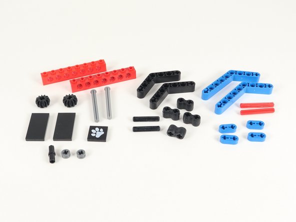 Gather the parts you will need for Section 3.