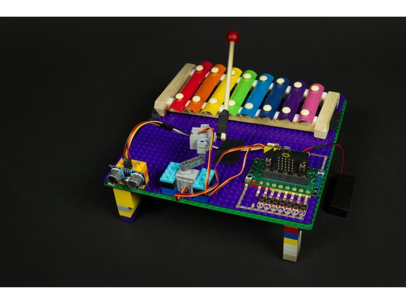 Once you've got your battery pack connected to the Bit Board you can test it out!