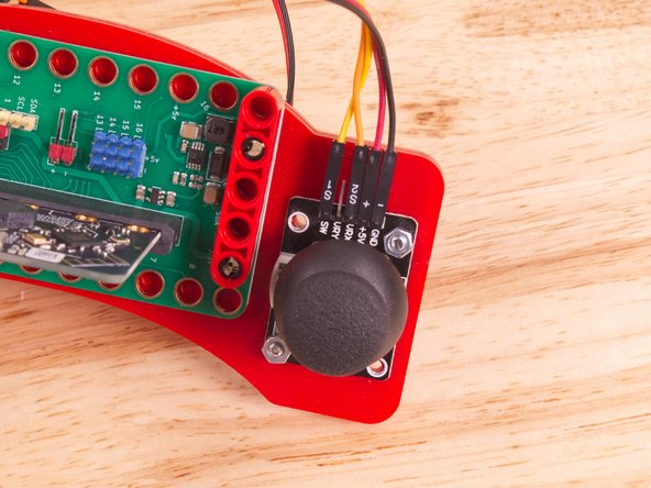 The other end has four single connectors which break out each wire individually. This is the end we'll connect to the Thumbsticks.