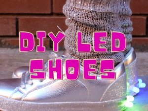 DIY Light-Up Shoes