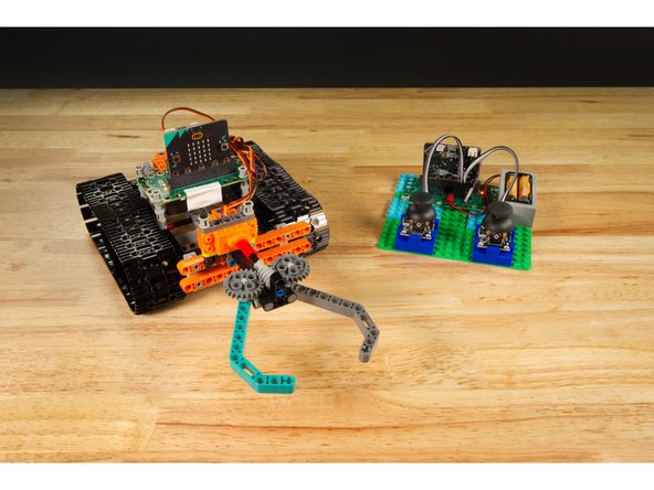 How can we make our RC LEGO Tank even more awesome? How about adding a LEGO Gripper to grab things!?