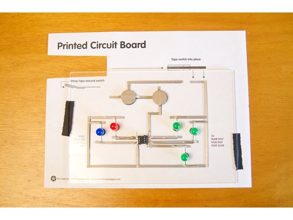 As we're using two batteries, we've got to connect them somehow, and this circuit connects them in series (versus parallel).