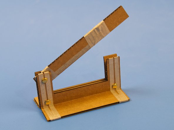 Alternatively, you could create this same project using a different variation of the cardboard switch: