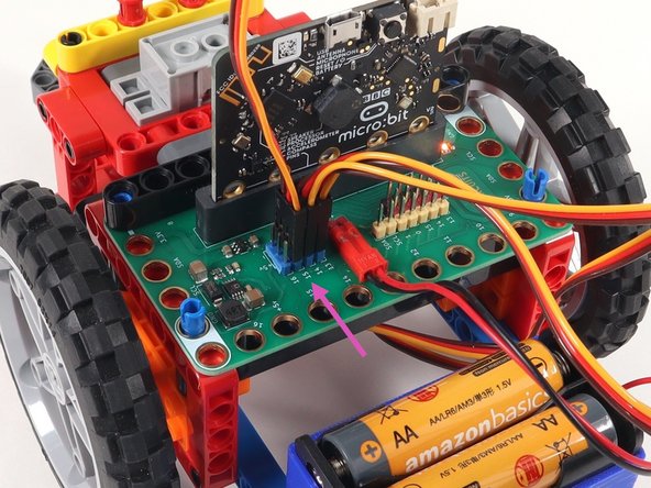 All servos should go to the 5V Blue Pins.
