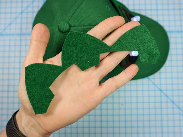 Fold the flaps in opposite directions.