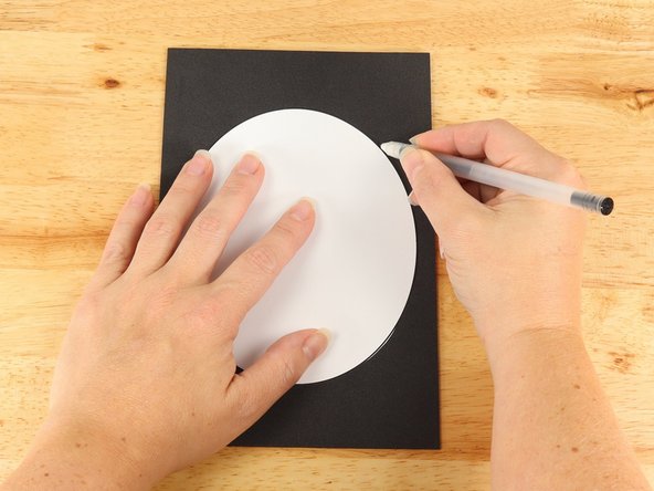 Use the template to trace the parts onto stiff felt, craft foam, or cardstock.