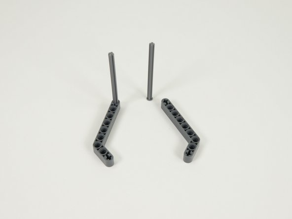 Make sure you use the axles with stoppers on the end.