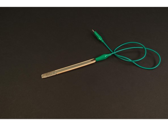 Just wrap 1/4&quot; Maker Tape around a popsicle stick, making sure you've covered the tip of the stylus completely, and then run tape to the other end so you can connect an alligator clip.