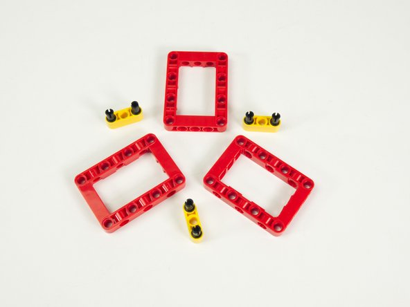 Position the red frames as shown.