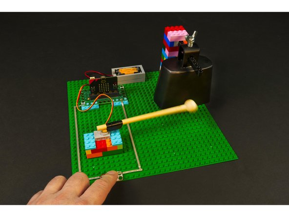 Once you've got the code loaded and your circuit is powered up you can test it out!