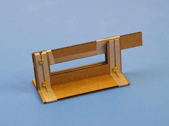 Cardboard Push Button