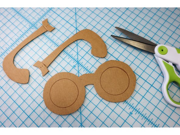 Use scissors and/or a craft knife to cut out the shapes.