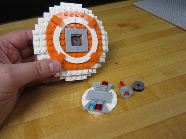 Remove the spinning section from your head control area.