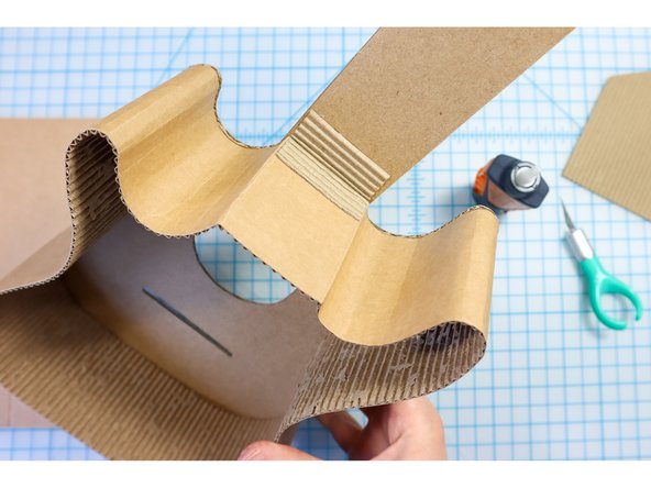 Add a support piece to the bottom between the body and neck for extra stability.