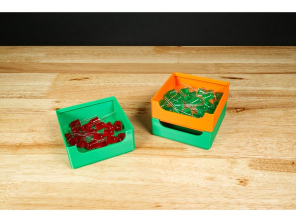 Great for LEDs and other small parts.