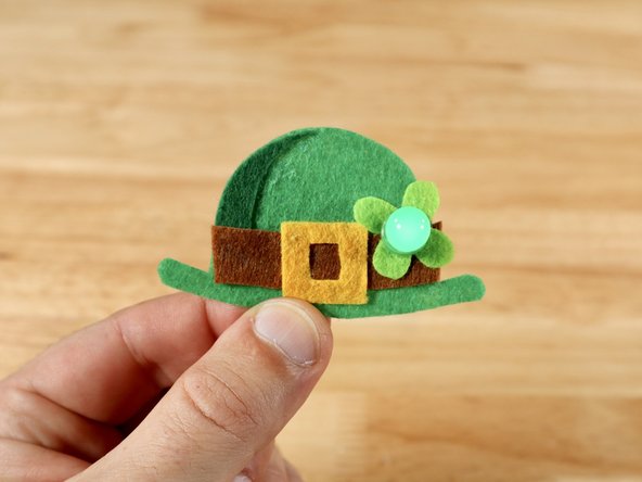 Leprechaun Hat Felt Topper Template