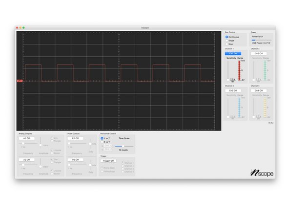 PWM works by turning the power to the circuit on and off very rapidly. It's so fast that the human eye can't detect the on/off cycle and the LED appears to be dimmer, not blinking on and off.