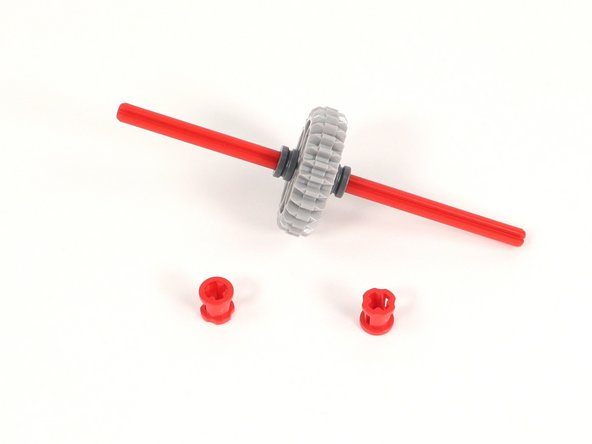 Add a full bushing to each side of the large gear.