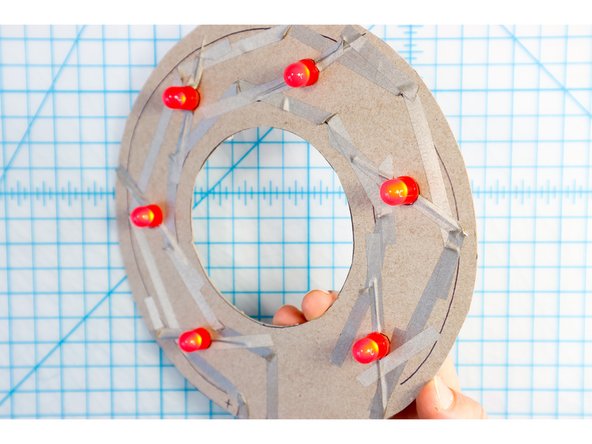 The LEDs should now be illuminated!