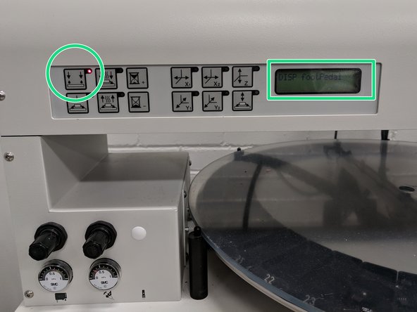 Insert your makerspace badge into the badging box. If you are not yet certified, obtain a training card from a technician.