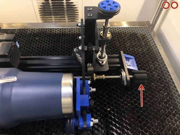 Take the work piece and hover it over the rotary chuck to see how far the rollers are from where they should be so the piece can sit snug on the check. (Pic 1)-Reference video in step 13 to see example of snug fit.