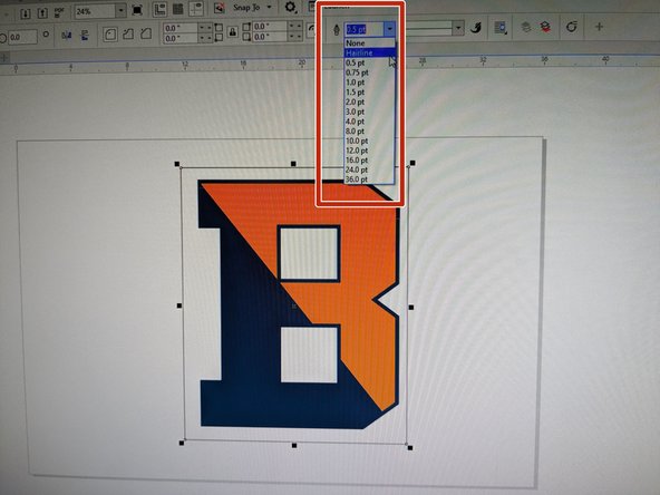 If you are looking to cut a rectangle, square, circle or other shape out around the exterior of your image, please use the shape tool located on the left toolbar.