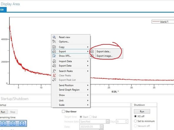 We will not address data analysis in this tutorial.