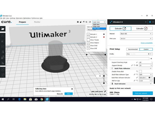 This will give you an estimate on time and material to complete the job.