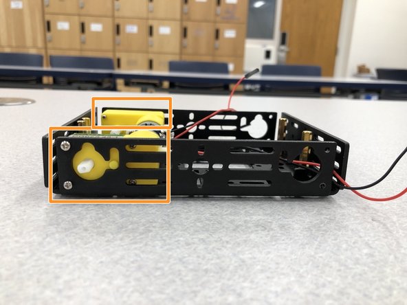 Objective: The objective of this step is to build the cart which all of the other components will attach to.