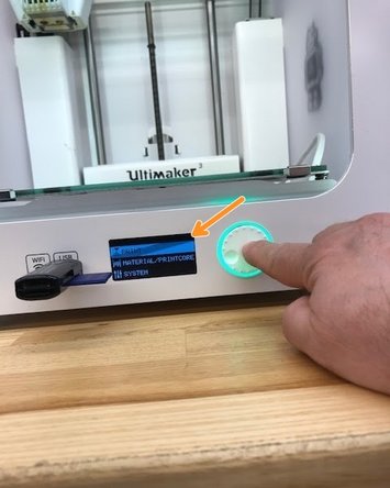 Click on the drop down menu next to Print over network.  Select the option Save to Removable Drive.